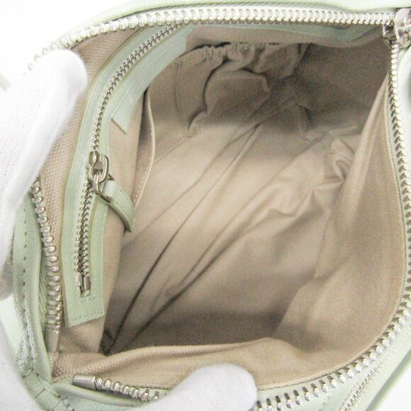 GIVENCHY Green Leather Shoulder Bag - Picture 4 of 16